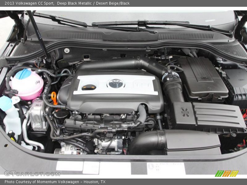  2013 CC Sport Engine - 2.0 Liter FSI Turbocharged DOHC 16-Valve VVT 4 Cylinder