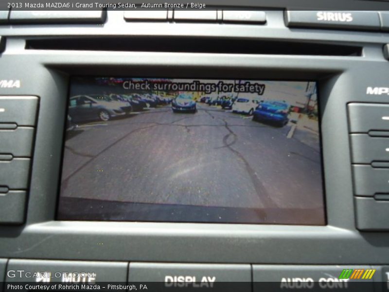 Autumn Bronze / Beige 2013 Mazda MAZDA6 i Grand Touring Sedan