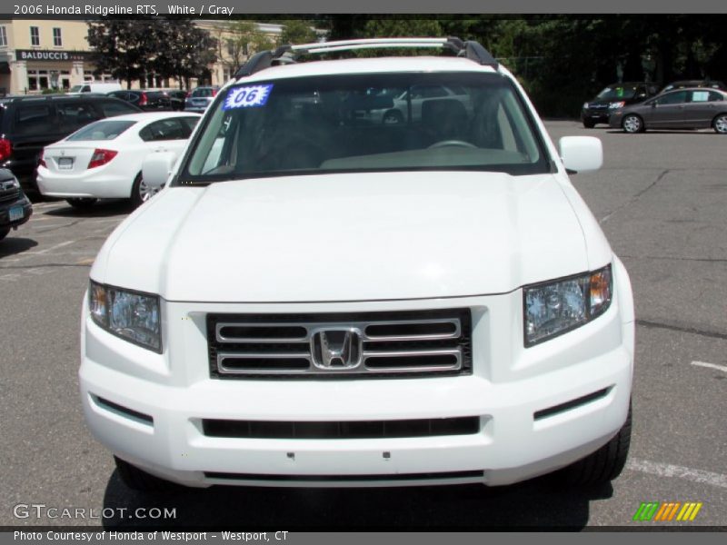White / Gray 2006 Honda Ridgeline RTS