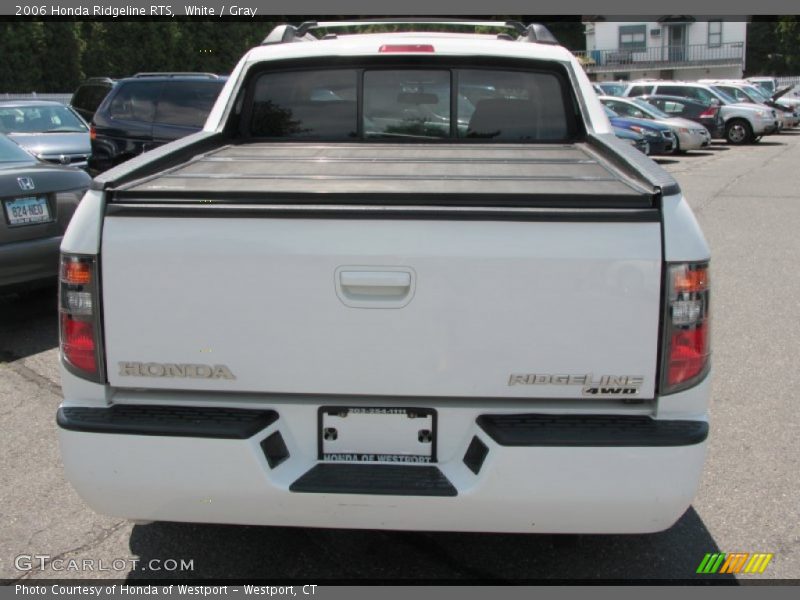 White / Gray 2006 Honda Ridgeline RTS
