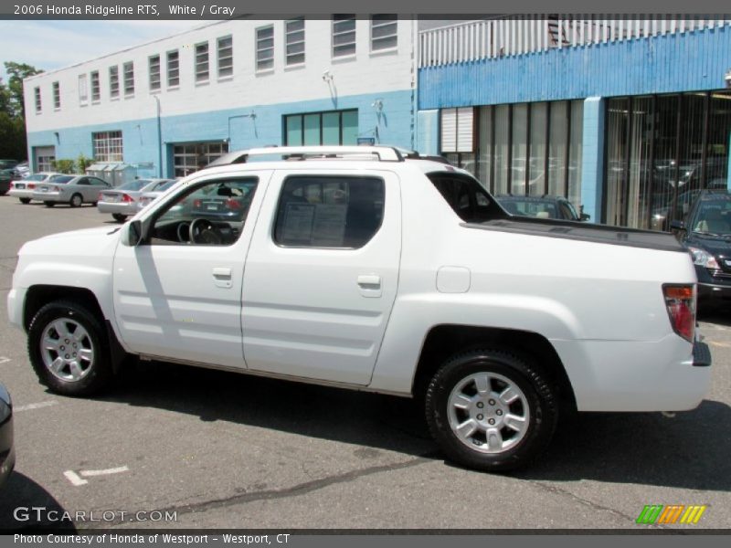 White / Gray 2006 Honda Ridgeline RTS