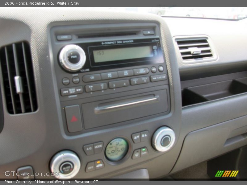White / Gray 2006 Honda Ridgeline RTS