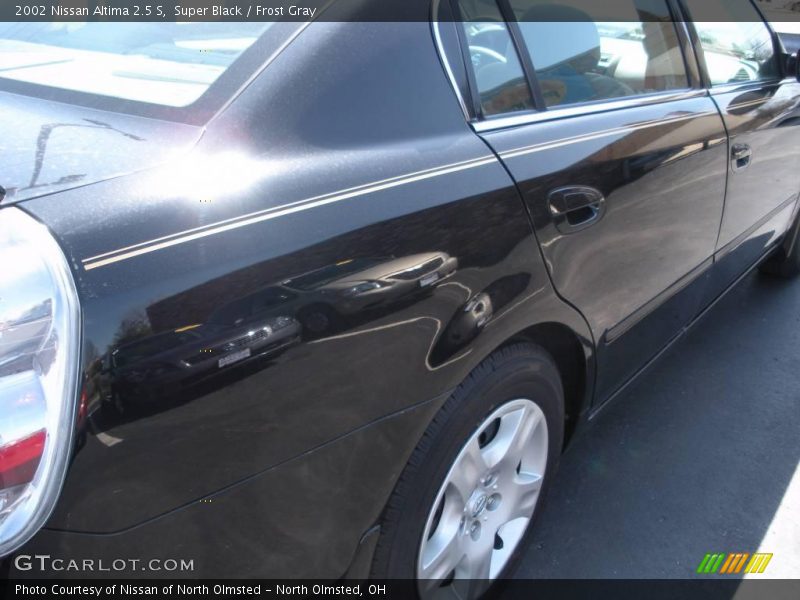 Super Black / Frost Gray 2002 Nissan Altima 2.5 S