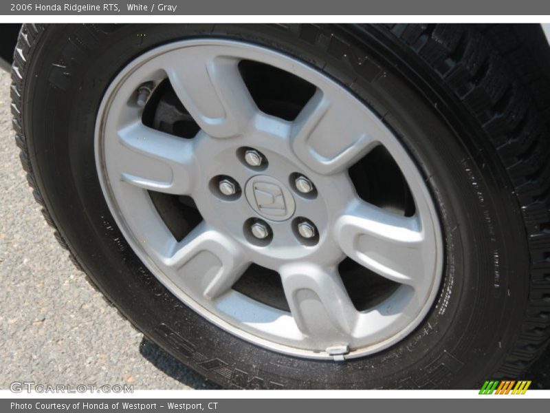 White / Gray 2006 Honda Ridgeline RTS