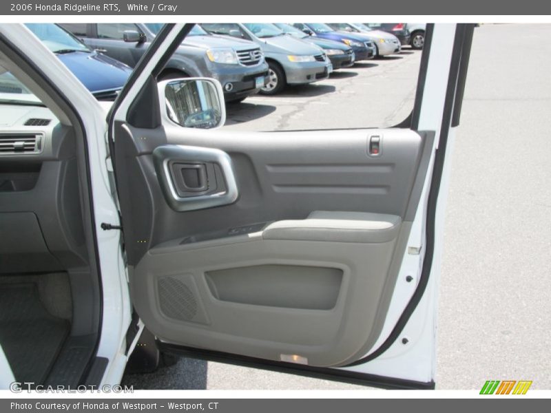 White / Gray 2006 Honda Ridgeline RTS