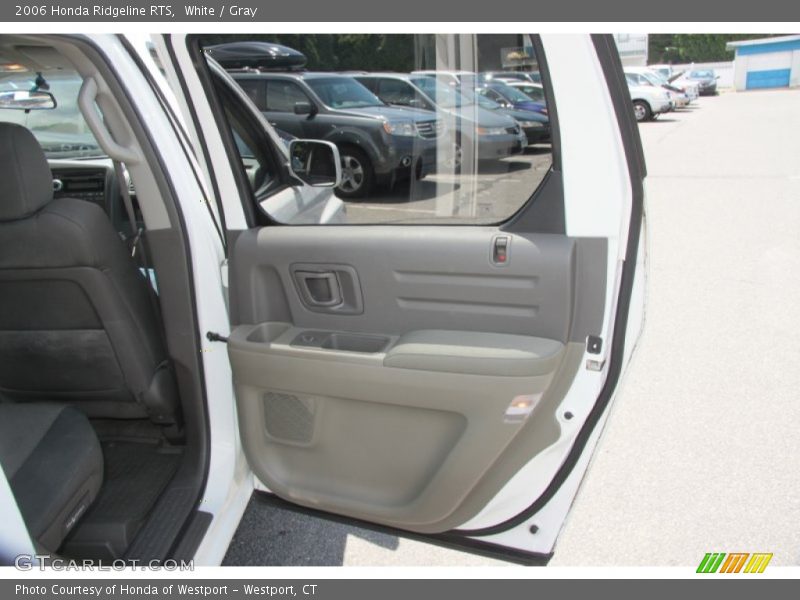 White / Gray 2006 Honda Ridgeline RTS