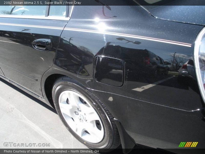 Super Black / Frost Gray 2002 Nissan Altima 2.5 S
