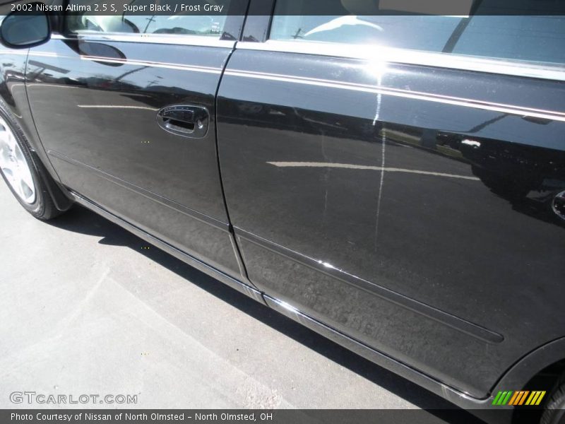 Super Black / Frost Gray 2002 Nissan Altima 2.5 S