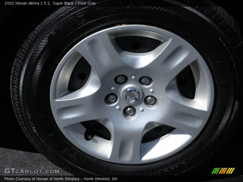 Super Black / Frost Gray 2002 Nissan Altima 2.5 S
