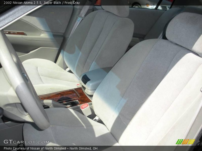 Super Black / Frost Gray 2002 Nissan Altima 2.5 S