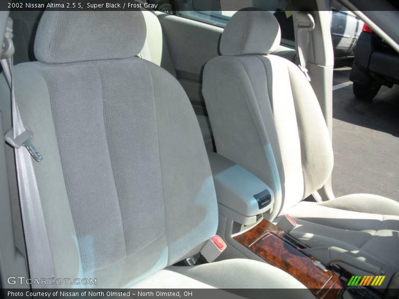 Super Black / Frost Gray 2002 Nissan Altima 2.5 S