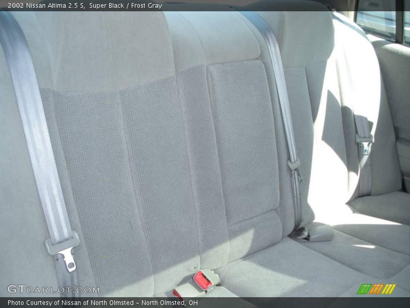 Super Black / Frost Gray 2002 Nissan Altima 2.5 S