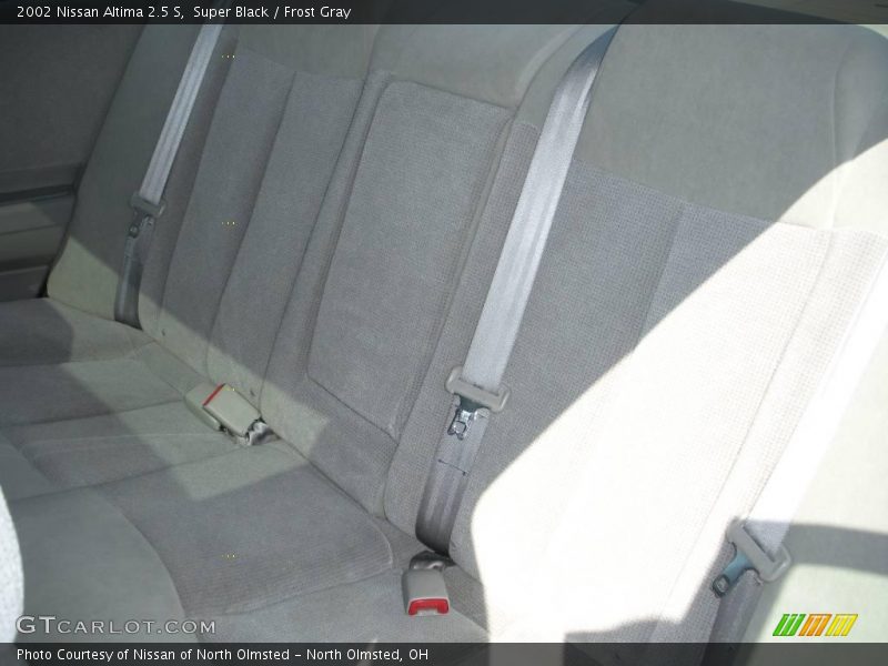 Super Black / Frost Gray 2002 Nissan Altima 2.5 S