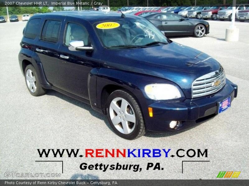 Imperial Blue Metallic / Gray 2007 Chevrolet HHR LT