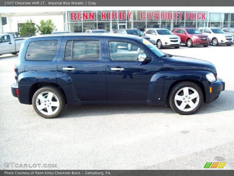 Imperial Blue Metallic / Gray 2007 Chevrolet HHR LT