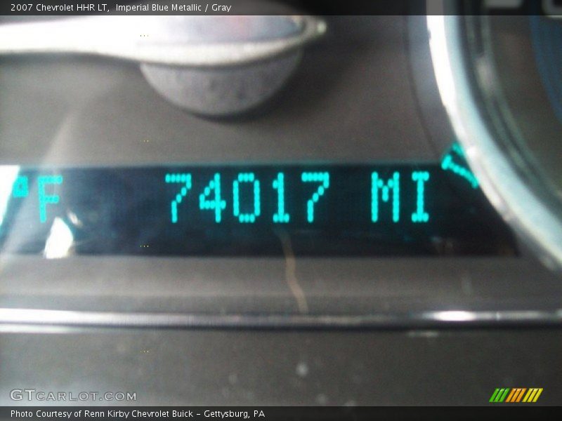 Imperial Blue Metallic / Gray 2007 Chevrolet HHR LT