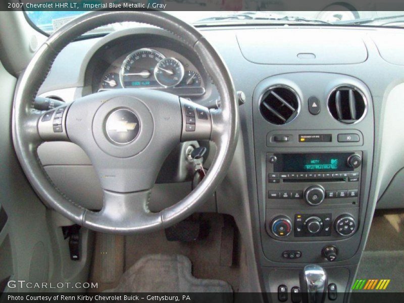 Imperial Blue Metallic / Gray 2007 Chevrolet HHR LT