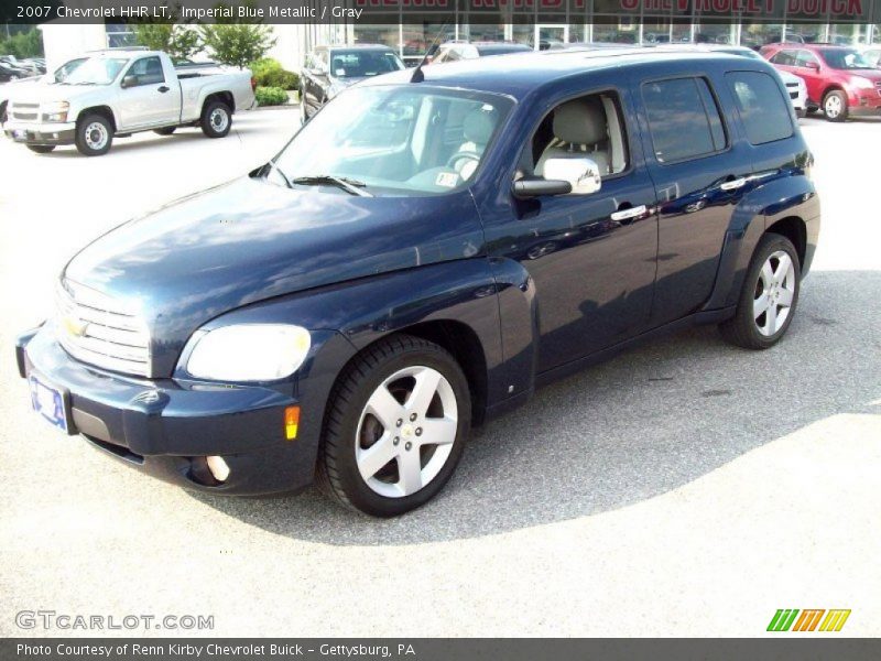 Imperial Blue Metallic / Gray 2007 Chevrolet HHR LT