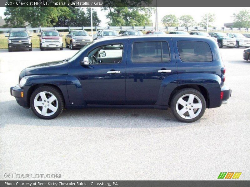 Imperial Blue Metallic / Gray 2007 Chevrolet HHR LT