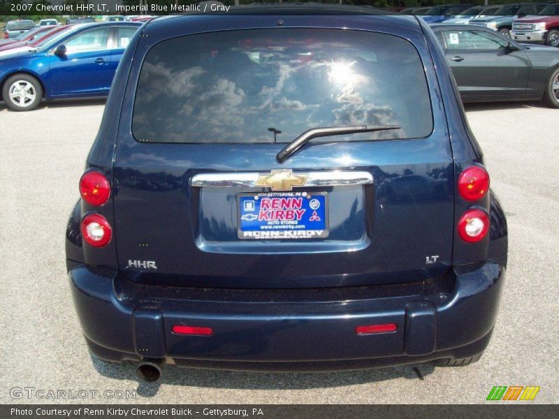 Imperial Blue Metallic / Gray 2007 Chevrolet HHR LT