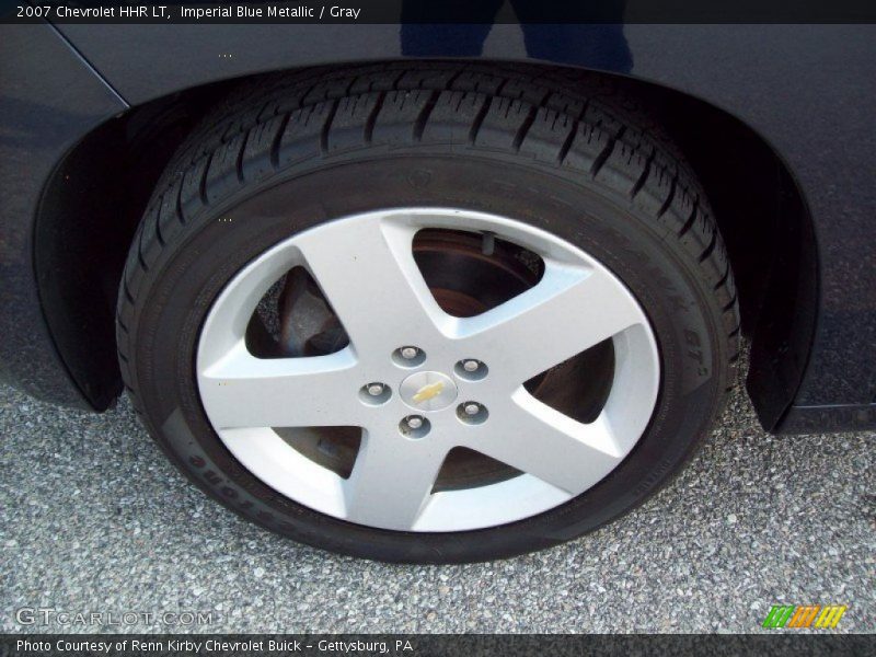Imperial Blue Metallic / Gray 2007 Chevrolet HHR LT