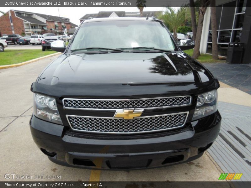 Black / Dark Titanium/Light Titanium 2008 Chevrolet Avalanche LTZ