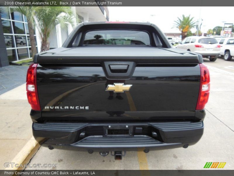 Black / Dark Titanium/Light Titanium 2008 Chevrolet Avalanche LTZ
