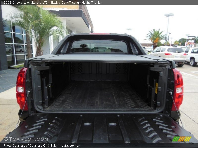 Black / Dark Titanium/Light Titanium 2008 Chevrolet Avalanche LTZ
