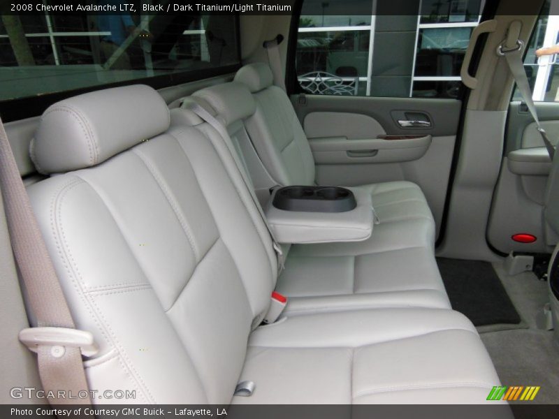 Black / Dark Titanium/Light Titanium 2008 Chevrolet Avalanche LTZ