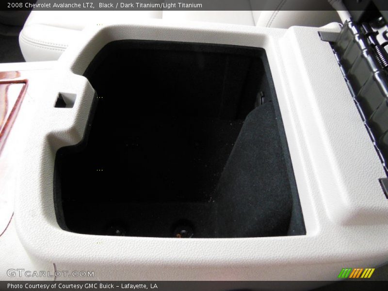 Black / Dark Titanium/Light Titanium 2008 Chevrolet Avalanche LTZ