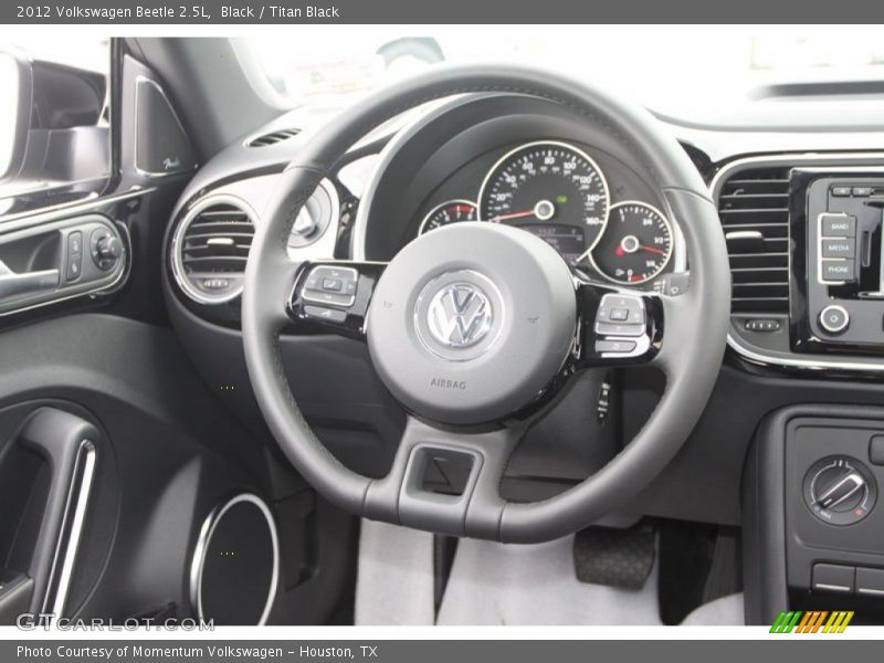 Black / Titan Black 2012 Volkswagen Beetle 2.5L