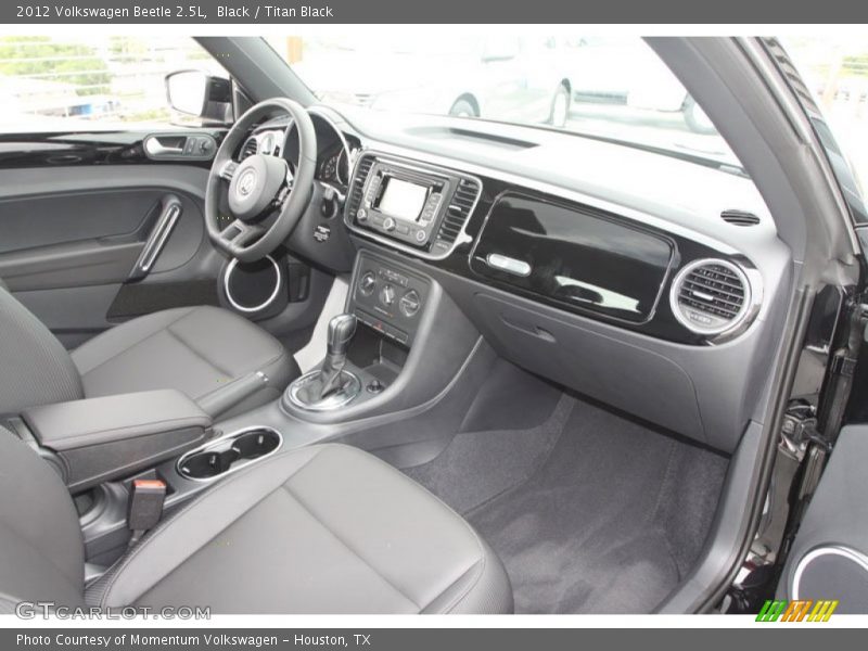Black / Titan Black 2012 Volkswagen Beetle 2.5L