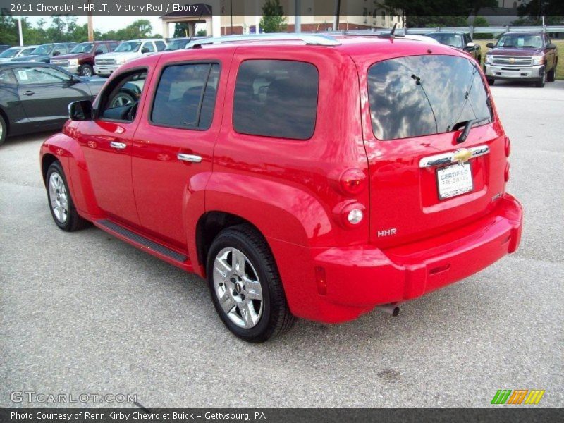 Victory Red / Ebony 2011 Chevrolet HHR LT