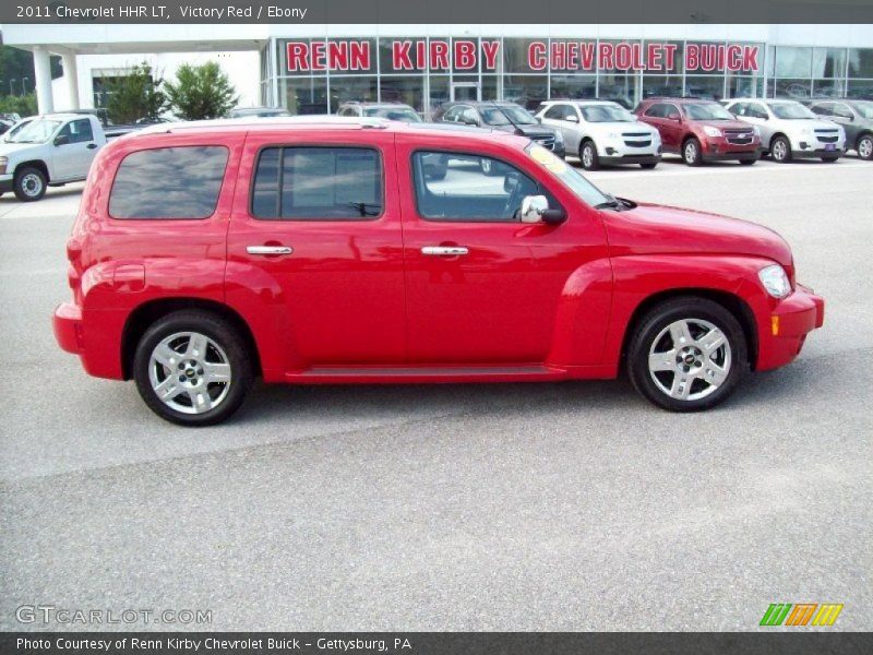 Victory Red / Ebony 2011 Chevrolet HHR LT