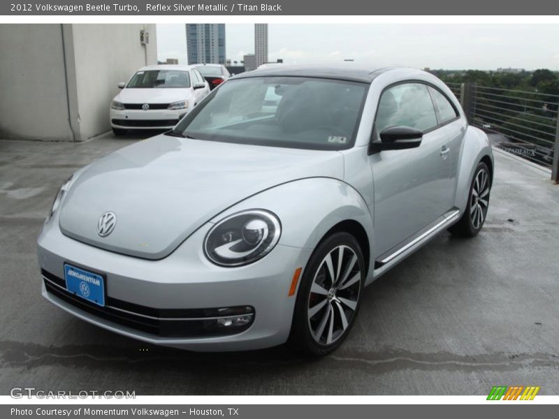 Reflex Silver Metallic / Titan Black 2012 Volkswagen Beetle Turbo