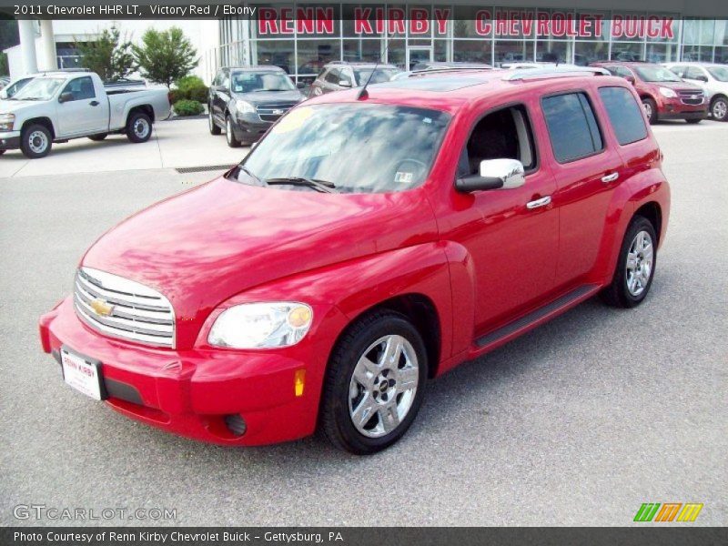 Victory Red / Ebony 2011 Chevrolet HHR LT