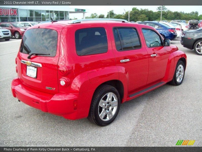 Victory Red / Ebony 2011 Chevrolet HHR LT