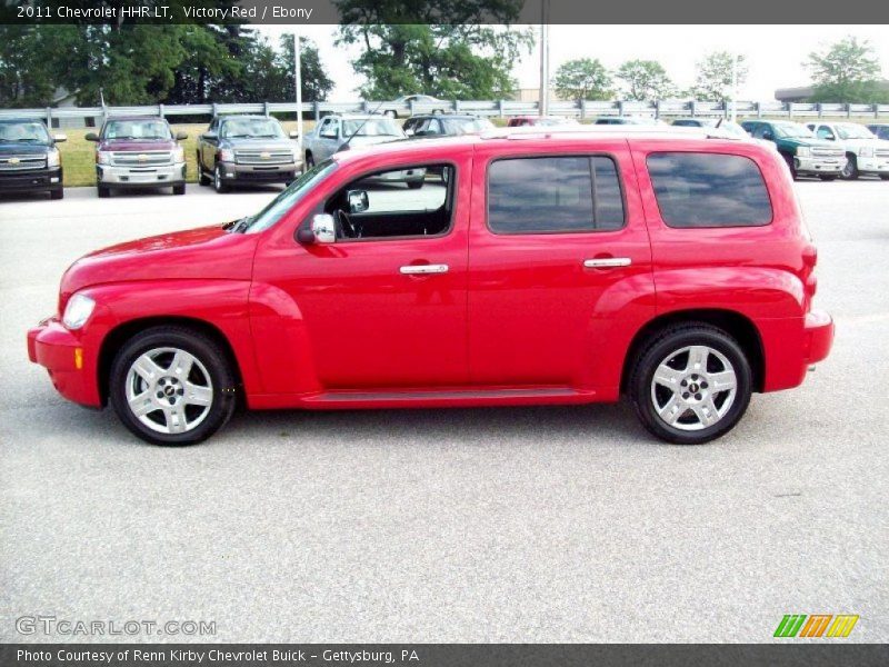 Victory Red / Ebony 2011 Chevrolet HHR LT
