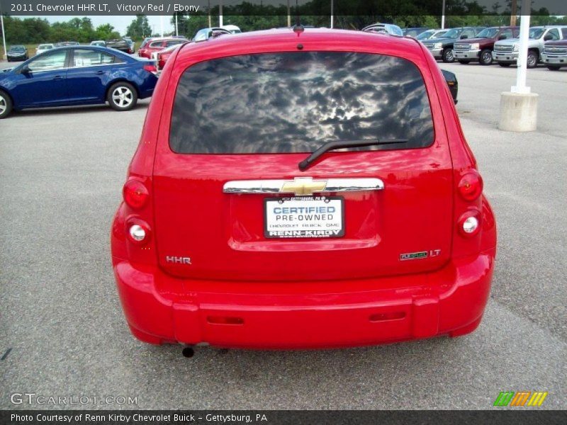 Victory Red / Ebony 2011 Chevrolet HHR LT