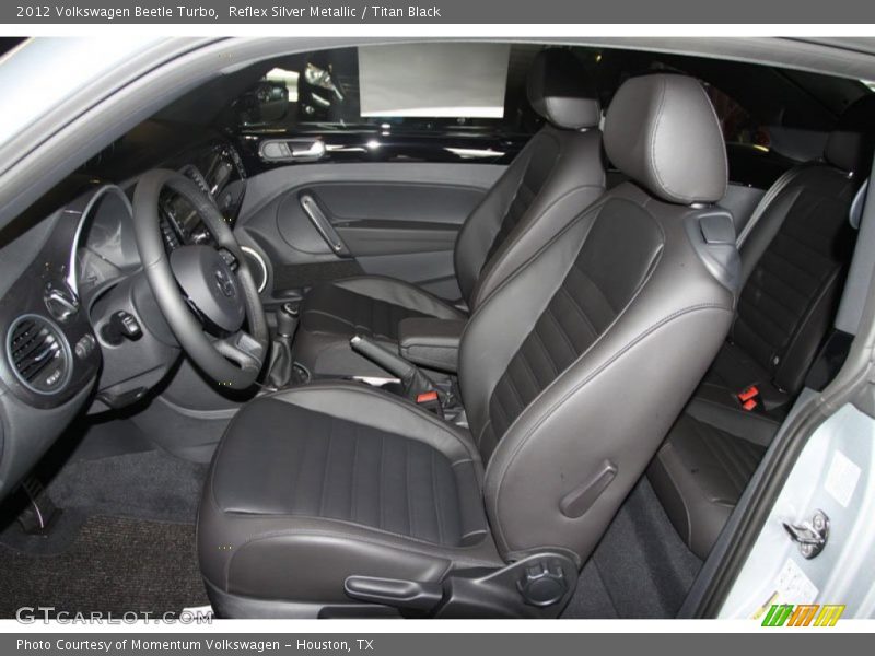 Titan Black Interior - 2012 Beetle Turbo 