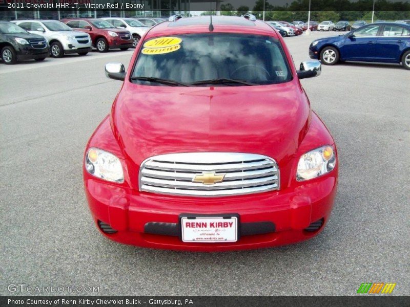 Victory Red / Ebony 2011 Chevrolet HHR LT