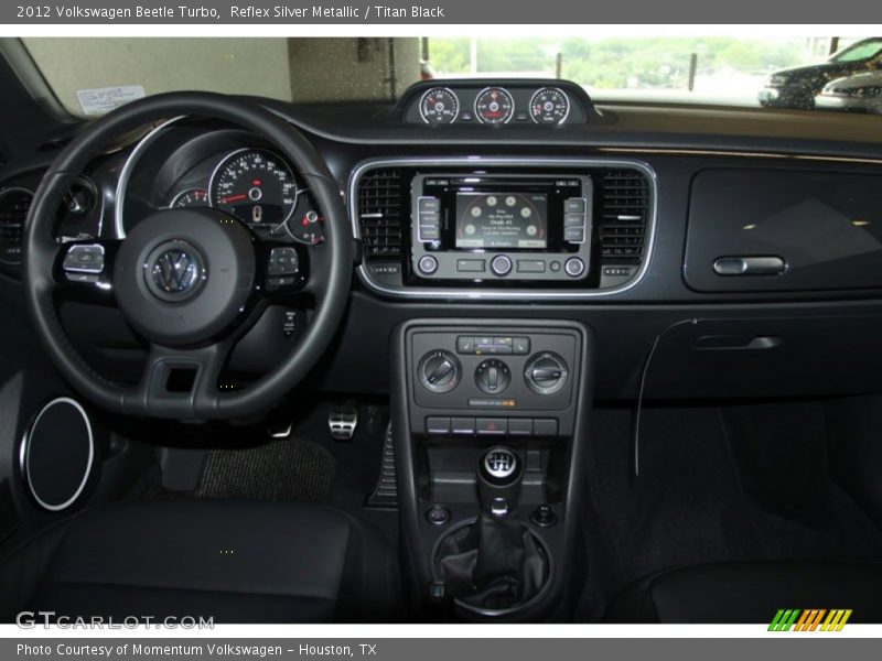 Dashboard of 2012 Beetle Turbo