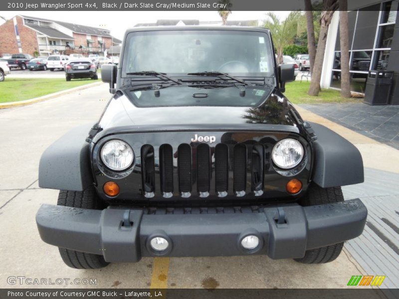 Black / Dark Slate Gray/Medium Slate Gray 2010 Jeep Wrangler Sport 4x4