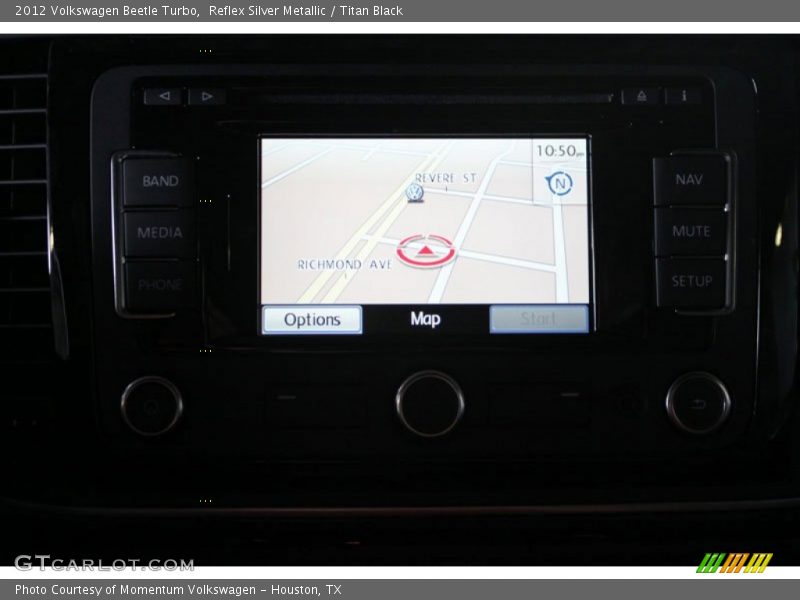 Reflex Silver Metallic / Titan Black 2012 Volkswagen Beetle Turbo