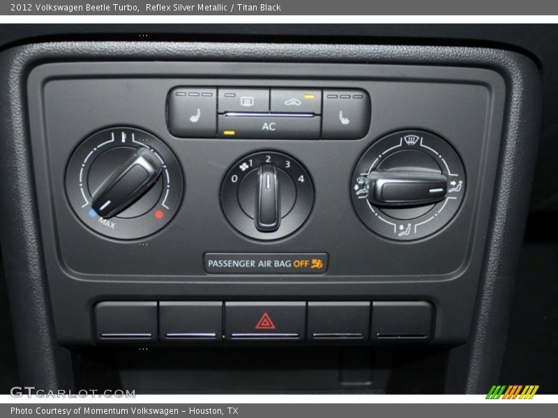 Controls of 2012 Beetle Turbo