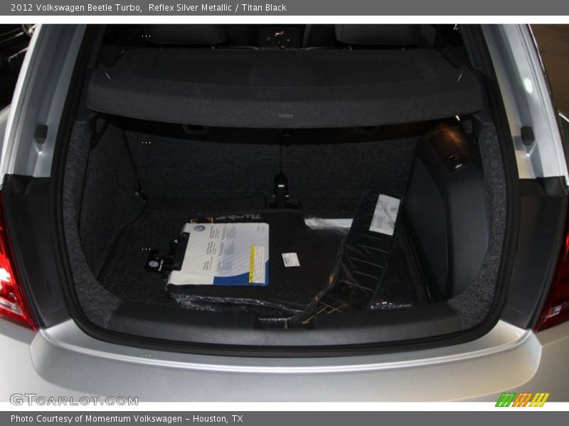 Reflex Silver Metallic / Titan Black 2012 Volkswagen Beetle Turbo