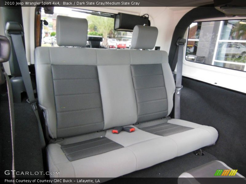 Black / Dark Slate Gray/Medium Slate Gray 2010 Jeep Wrangler Sport 4x4