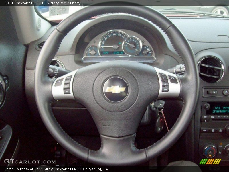 Victory Red / Ebony 2011 Chevrolet HHR LT