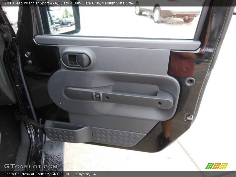 Black / Dark Slate Gray/Medium Slate Gray 2010 Jeep Wrangler Sport 4x4