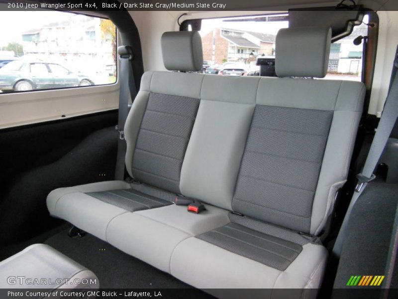 Black / Dark Slate Gray/Medium Slate Gray 2010 Jeep Wrangler Sport 4x4